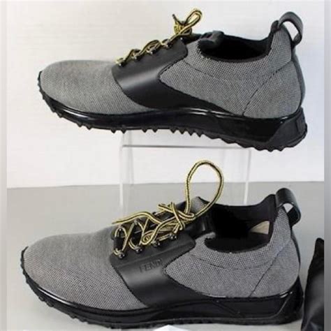 fendi mesh and neoprene sneakers